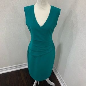 Beautiful green career dress